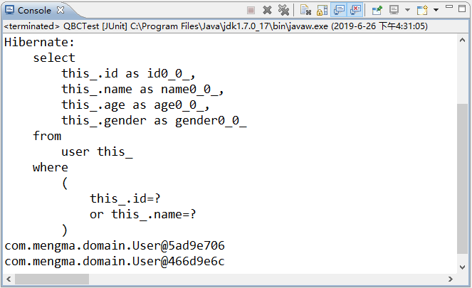 Hibernate QBC的检索方式:组合查询和分页查询插图 Hibernate QBC的检索方式:组合查询和分页查询