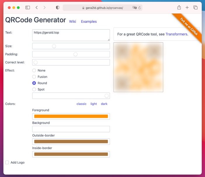 QRCanvas-动态生成二维码的开源优秀JS库