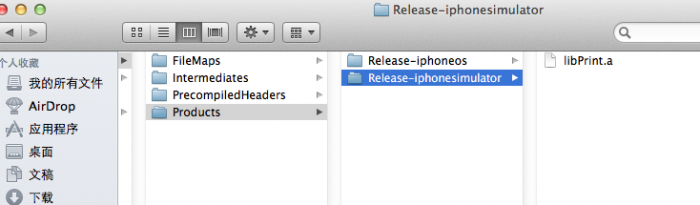 xcode 4 制作静态库图文详解 xcode 4 制作静态库图文详解