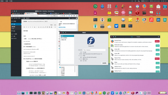 Fedora作为办公环境的一些基本配置介绍