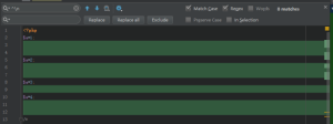 phpstorm 正则匹配删除空行、注释行(替换注释行为空行)-华尔子博-奥夏网
