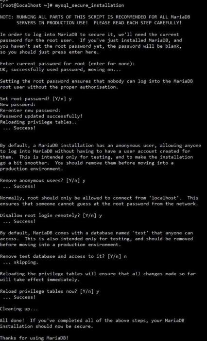 CentOS 7中成功安装MariaDB的方法教程