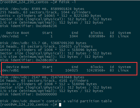 在腾讯云的Linux系统服务器上格式化和分区磁盘的教程 在腾讯云的Linux系统服务器上格式化和分区磁盘的教程