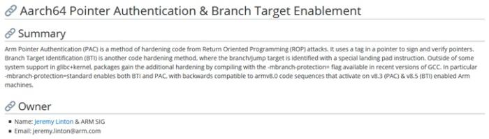 Fedora 33 将针对 64 位 ARM 系统进行安全加固 Fedora 33 将针对 64 位 ARM 系统进行安全加固