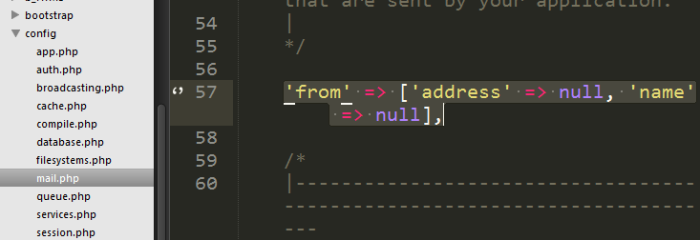 在Laravel框架里实现发送邮件实例(邮箱验证) 在Laravel框架里实现发送邮件实例(邮箱验证)