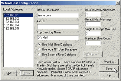 IMail 的安装和设置 图文教程 IMail 的安装和设置 图文教程