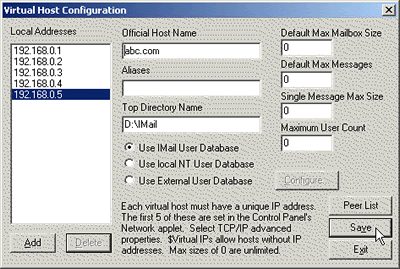 IMail 的安装和设置 图文教程 IMail 的安装和设置 图文教程