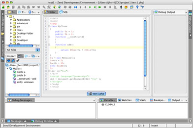 7种流行PHP集成开发工具(IDE)的比较 7种流行PHP集成开发工具(IDE)的比较