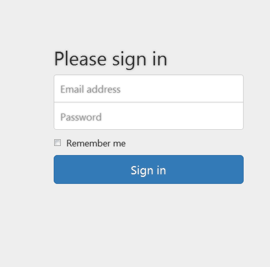 php bootstrap实现简单登录插图 php bootstrap实现简单登录