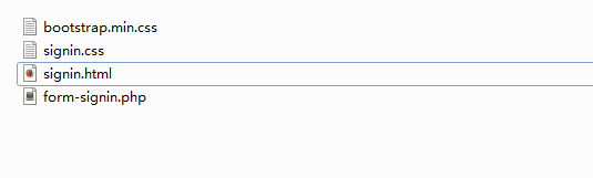 php bootstrap实现简单登录插图(1) php bootstrap实现简单登录