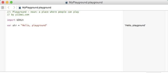 Swift的开发环境搭建以及基本语法详解