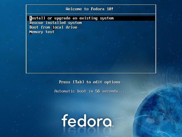 Fedora 10 安装教程全程图解 Fedora 10 安装教程全程图解
