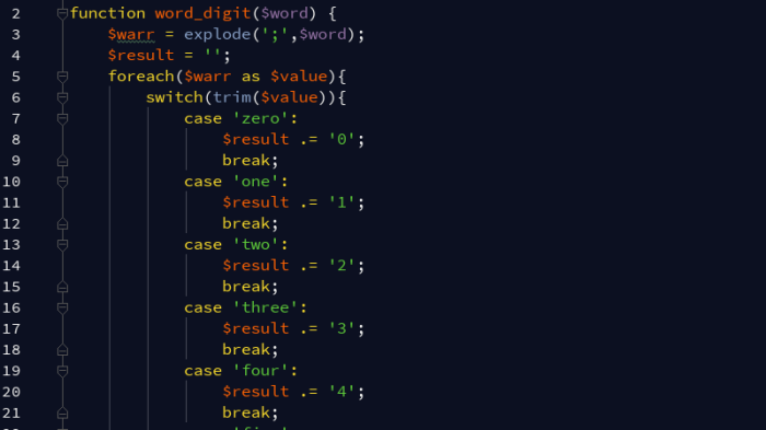 PHP将英文数字转换为阿拉伯数字实例讲解插图 PHP将英文数字转换为阿拉伯数字实例讲解