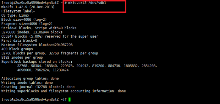 阿里云服务器linux系统挂载数据盘图文教程 阿里云服务器linux系统挂载数据盘图文教程