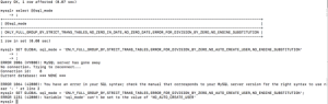 MySQL 8.0.13设置日期为0000-00-00 00:00:00时出现的问题解决-华尔子博-奥夏网