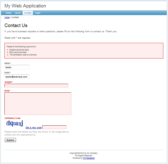 PHP的Yii框架入门使用教程插图(2) PHP的Yii框架入门使用教程