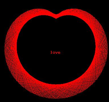 利用php输出不同的心形图案，附代码实例