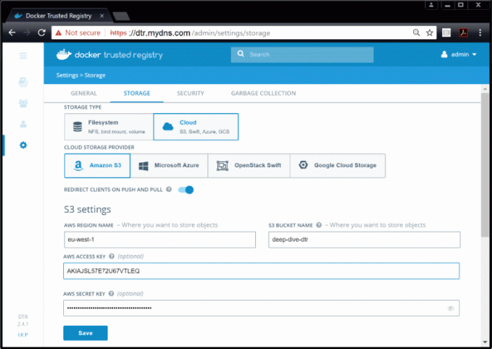 Docker镜像仓库本地化部署教程（DTR）