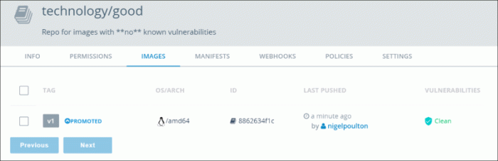 Docker镜像提升（Image Promotion）